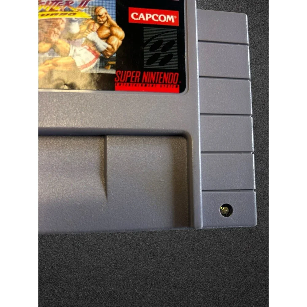 Street Fighter II Turbo (Super Nintendo SNES, 1993) CIB Complete Box Game Manual